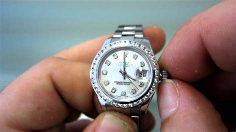 winding a rolex datejust|how to adjust Rolex Datejust.